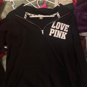PINK Victoria's Secret Black and White Sweater